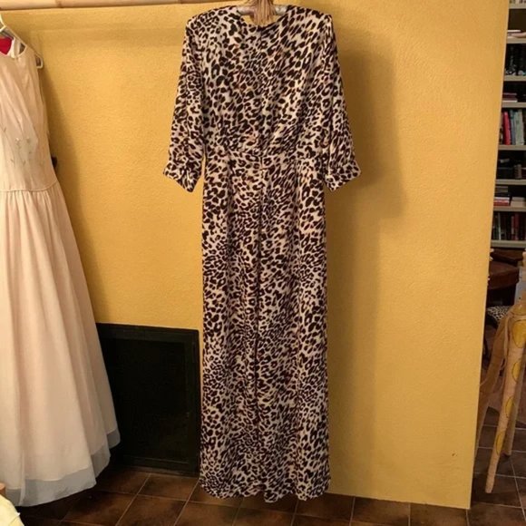 BCBG Leopard Print Jumpsuit, NWT, Size Medium - Picture 8 of 14